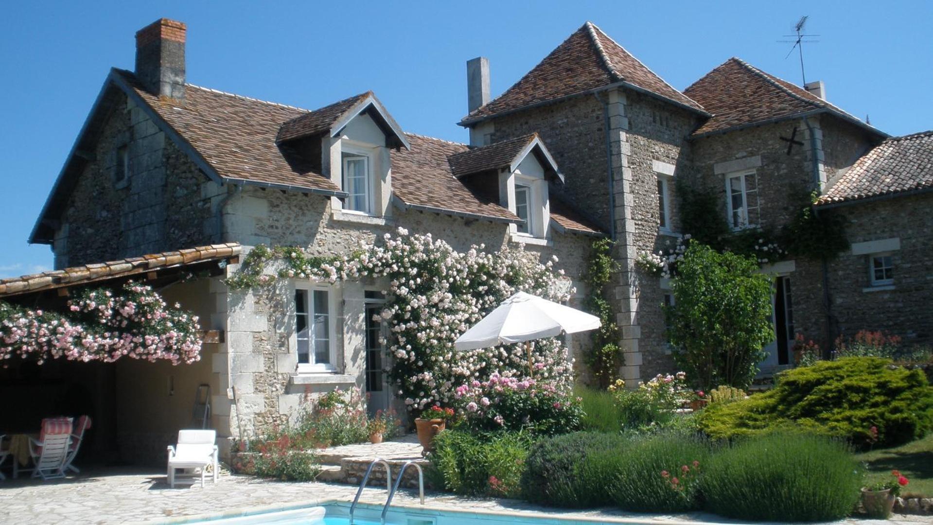Chambres D'Hotes La Pocterie Vouneuil-sur-Vienne Exteriér fotografie